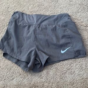 Nike Gray Running Shorts (Size Small)